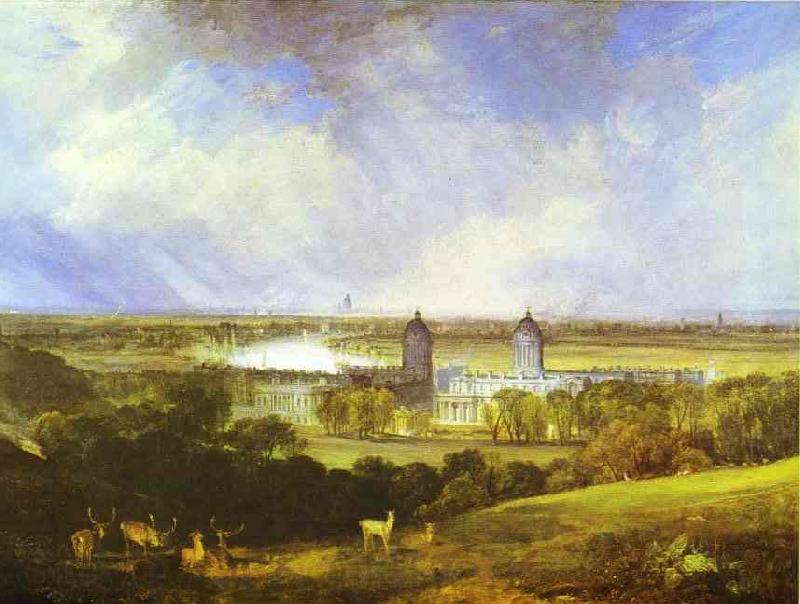 J.M.W. Turner London. Norge oil painting art